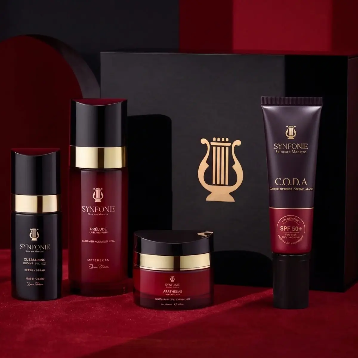 Synfonie Gift Box & SPF 50+ C.O.D.A Bundle by Sonia Sélaire